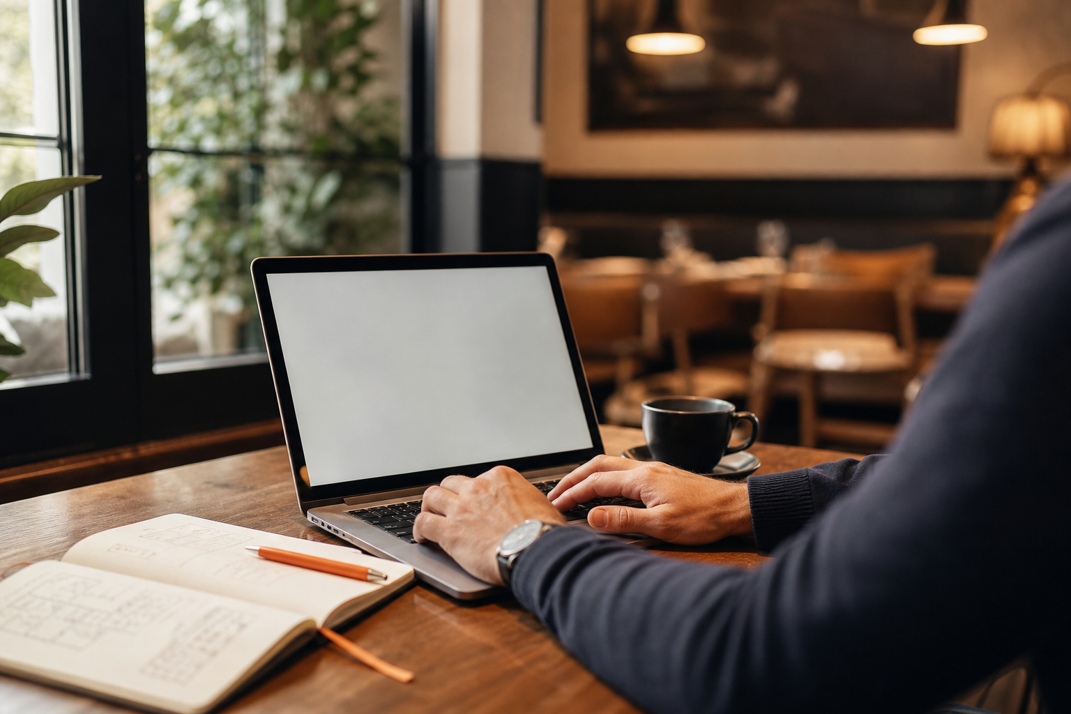 Restaurant entrepreneur submitting a partnership inquiry